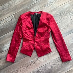 bebe Red blazer
